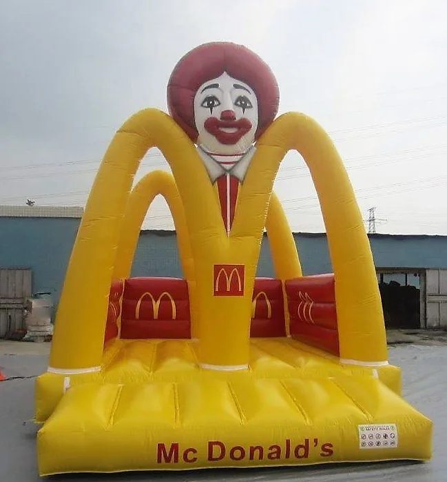 Hüpfburg Mc Donald’s „M“ mieten (#129)