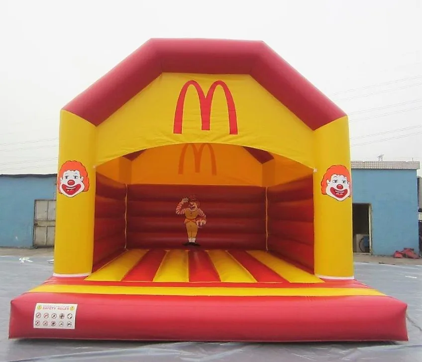 Hüpfburg Mc Donald’s Hüpfspaß (groß) mieten (#130)
