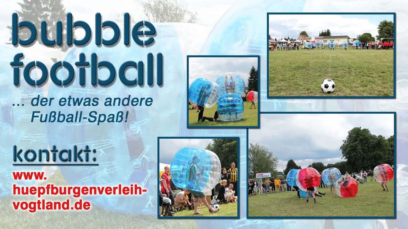 Bubble Football mieten